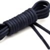 Formal Navy Round Shoelaces