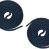 Formal Navy Round Shoelaces