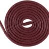 Formal Maroon Round Shoelaces
