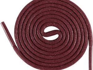 Formal Maroon Round Shoelaces