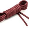 Formal Maroon Round Shoelaces