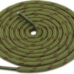 Round Army Green Shoelace for Sneakers