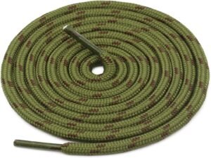 Round Army Green Shoelace for Sneakers