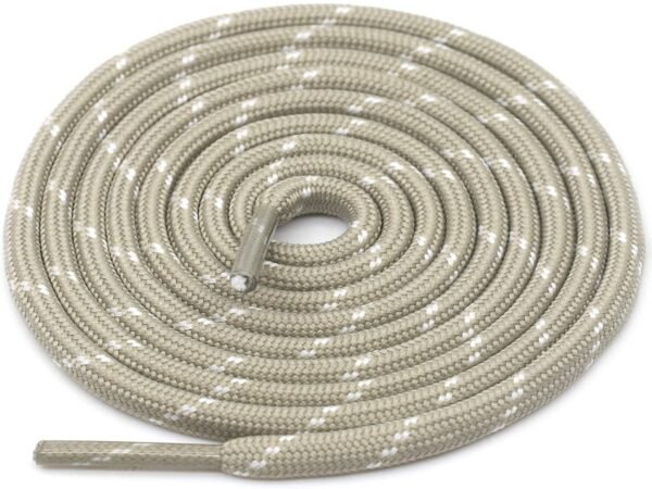 Round Beige Shoelace for Sneakers