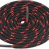 Round Black Red Shoelace for Sneakers