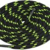Round Black Fluorescent Shoelace for Sneakers