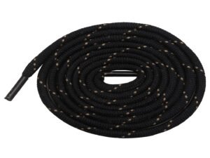 Round Black Shoelace for Sneakers
