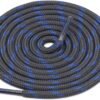 Round Grey Blue Shoelace for Sneakers