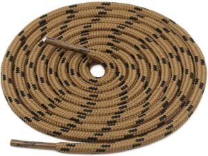 Round Light Brown Shoelace for Sneakers