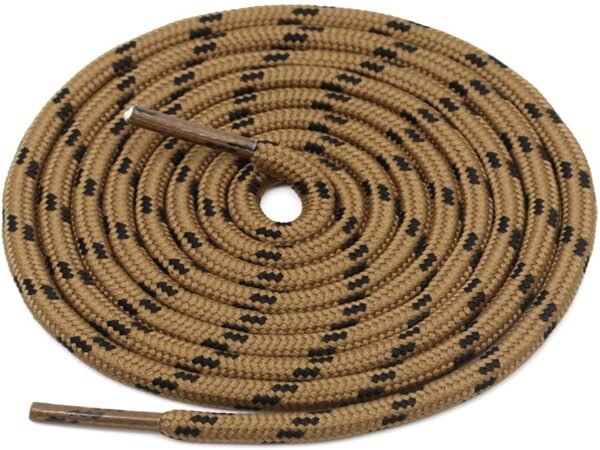 Round Light Brown Shoelace for Sneakers