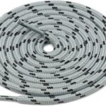 Round Light Grey Shoelace for Sneakers