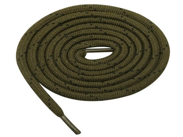 Round Olive Shoelace for Sneakers