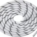 Round White Shoelace for Sneakers