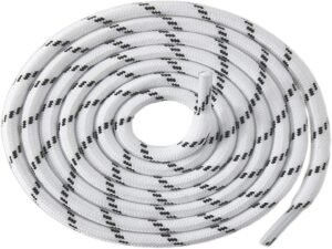 Round White Shoelace for Sneakers